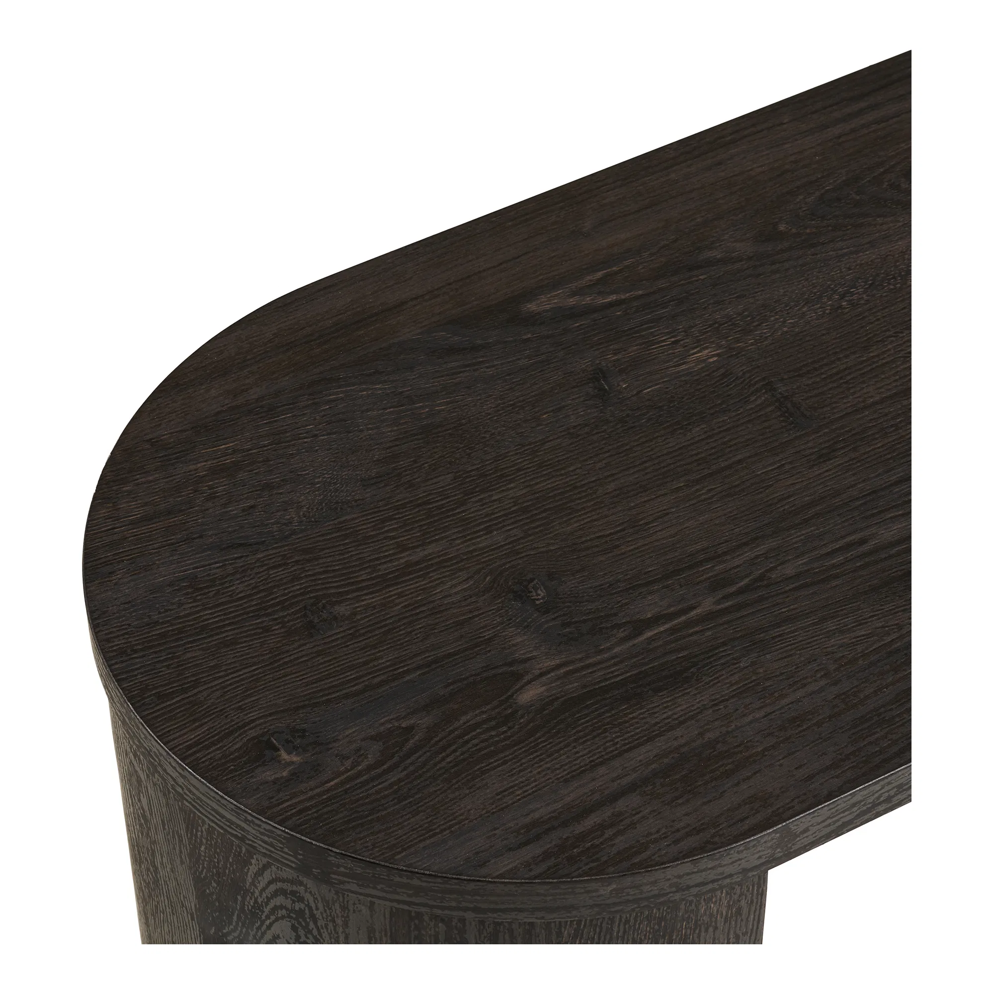 Consola maro inchis din MDF Bibione - imagine 4