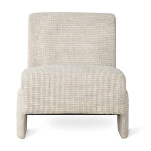 Fotoliu crem din tesatura Gobi